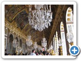 Famed Hall of Mirrors at the Palace of Versailles